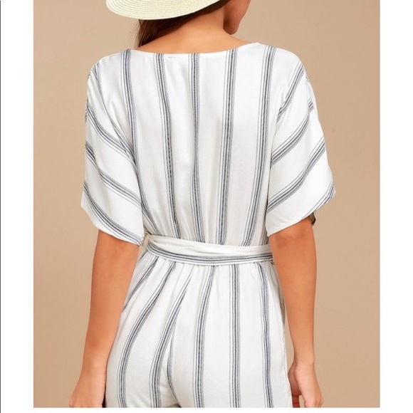 Striped Romper - Picture 3 of 6